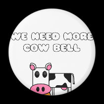 Cow Bell magnets