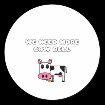 Cow Bell stickers