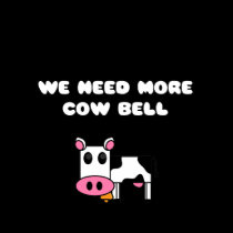 Cow Bell t-shirts