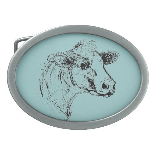 Cow Belt Buckle | Zazzle.co.uk