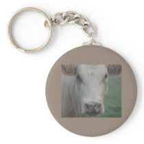 Cow Big Head Key Chains