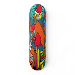 Cow/Bull and Girls Childrens Cartoon Custom Skate Board