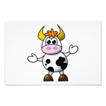 Cow cartoon art photo