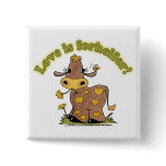Cow Chewing Dandelion buttons