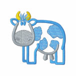 Cow embroidered shirts