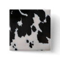 Cow fur Button