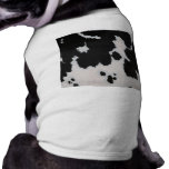 Cow fur Dog T-Shirt pet clothing