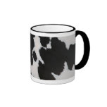 Cow fur mug