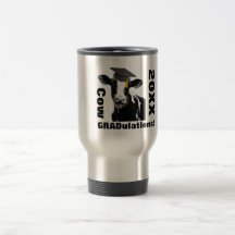 Cow Grad U Lations! Congratulations Graduates! Coffee Mugs