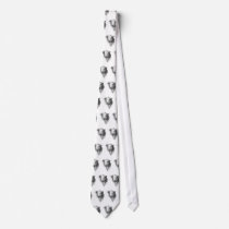 COW HEAD IN PENCIL: TIE