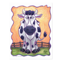 Cow Head, Tail Postcard