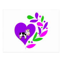 Cow Heart Postcards
