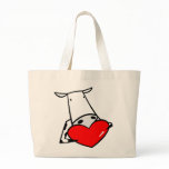 Cow Heart Valentine I Love Cows bags