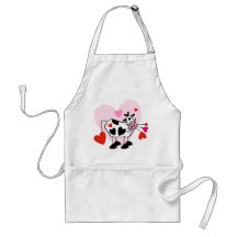 Cow Hearts Apron