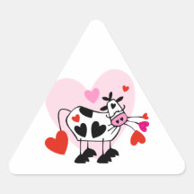 Cow Hearts Sticker