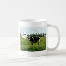 Cow Humour Mug