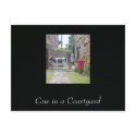 Cow in a Courtyard postcards