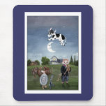 Cow Jumped Over the Moon mousepads