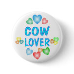 COW LOVER buttons