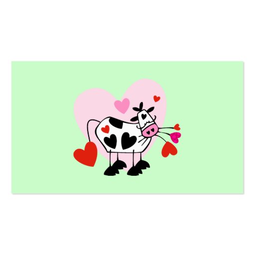 Cow Lovers Business Card Templates