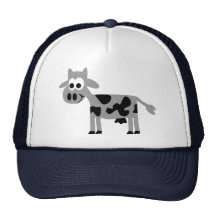 Cow Mesh Hat
