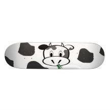 Cow Moo Skate Board Deck