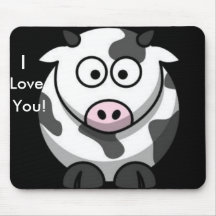 cow mouse pad