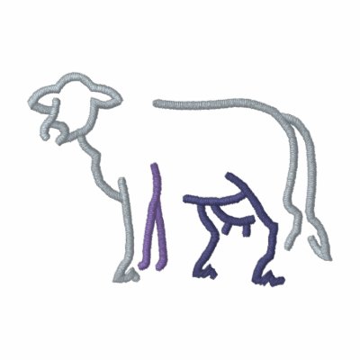 Cow Outline by ZazzleEmbroidery