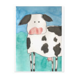Cow Postcard