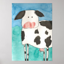 Cow poster
