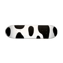 Cow Print Skateboard Mini