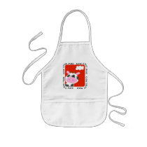 Cow Says Moo Tshirts and Gifts Apron
