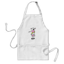 Cow Says Moo Tshirts and Gifts Apron
