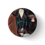 Cow Says Yuck Flair Button