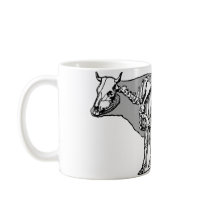 Cow_skeleton Coffee Mugs