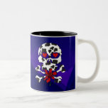 Cow Skull Valentine Mugs