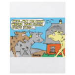 COW / SOUR CREAM HUMOR CARTOON FLYERS