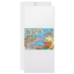 COW / SOUR CREAM HUMOR CARTOON rack cards