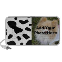 Cow Spots Custom Photo Speaker speakers
