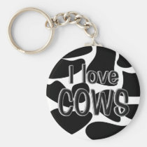 Cow Spots keychains