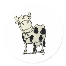Cow Stickers
