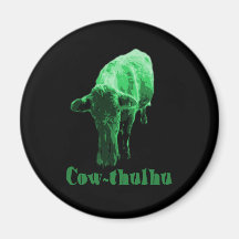 Cow-thulhu Magnet