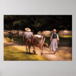 Cow - Time for milking Print