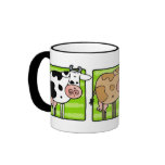 cow trio coffee mugs