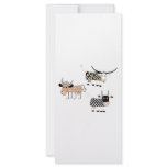 Cow Trio Rack Card Template
