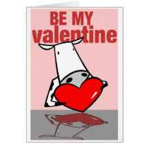 Cow Valentine Cards