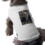 Cow which licking a block salt doggie tee shirt