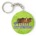 cow whisperer keychains