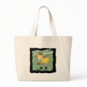 Cow with Milk Bucket 100 percent Bossy copy bags