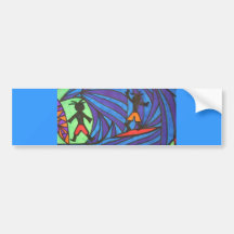Cowabunga Bumper Sticker